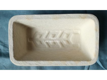 Forma na kynutí chleba, hranatá, vzor klas, 750 g
