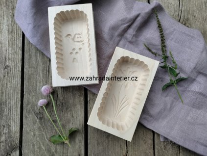 Forma dřevěná na máslo a sýr 500 g