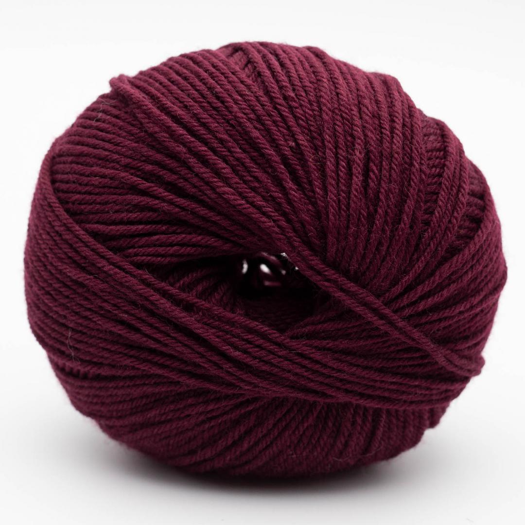 Příze vlněná Kremke Soul Wool BÉBÉ soft wash 50 g různé odstíny Barva: 18 BORDEAUX