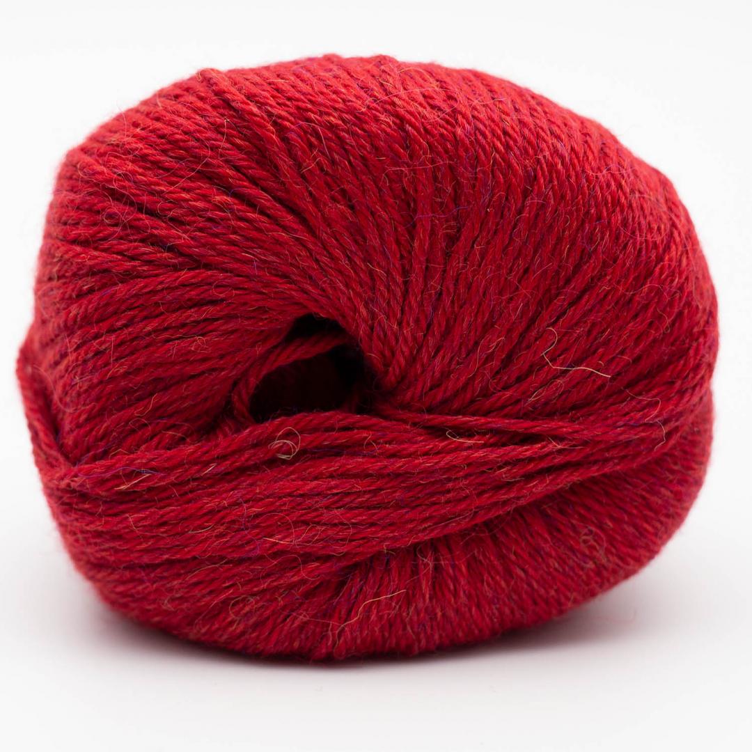 Příze Kremke Soul Wool BABY ALPAKA 50 g Barva: CHERRY RED