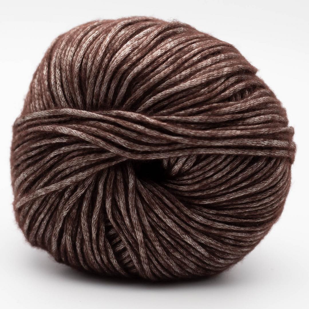 Příze Kremke Soul Wool BREEZE 50 g merino a hedvábí Barva: 11 BROWN