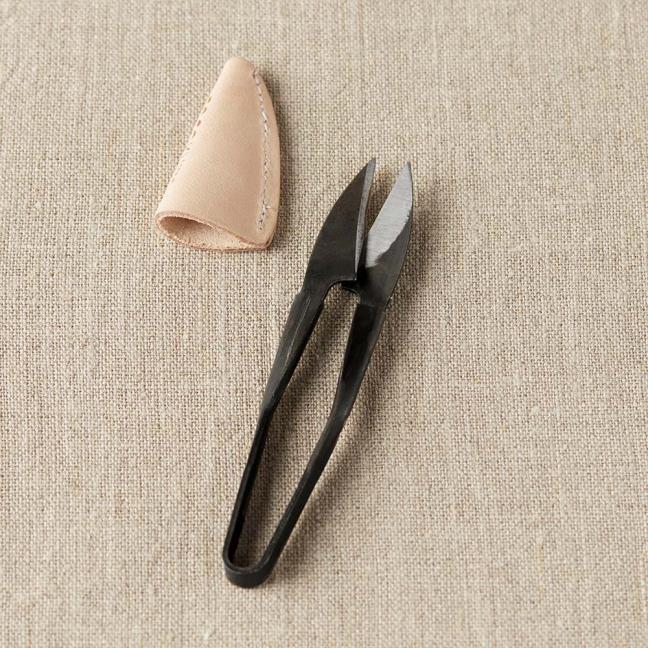 Nůžky na přízi s koženým pouzdrem 11 cm Cocoknits