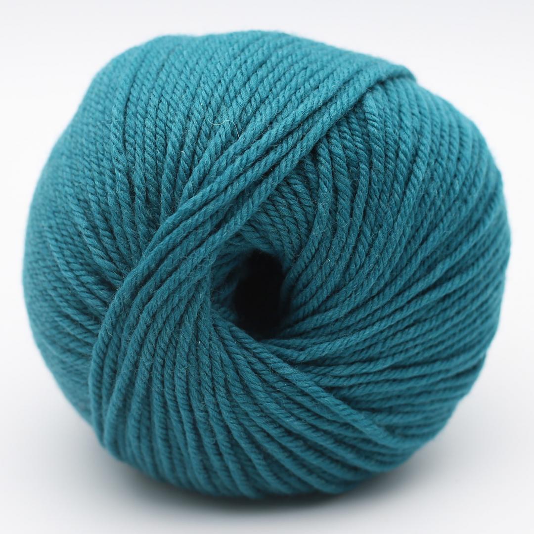 Příze The Merry Merino 110 GOTS vlna Kremke Soul Wool 50 g odstín: Dark Teal