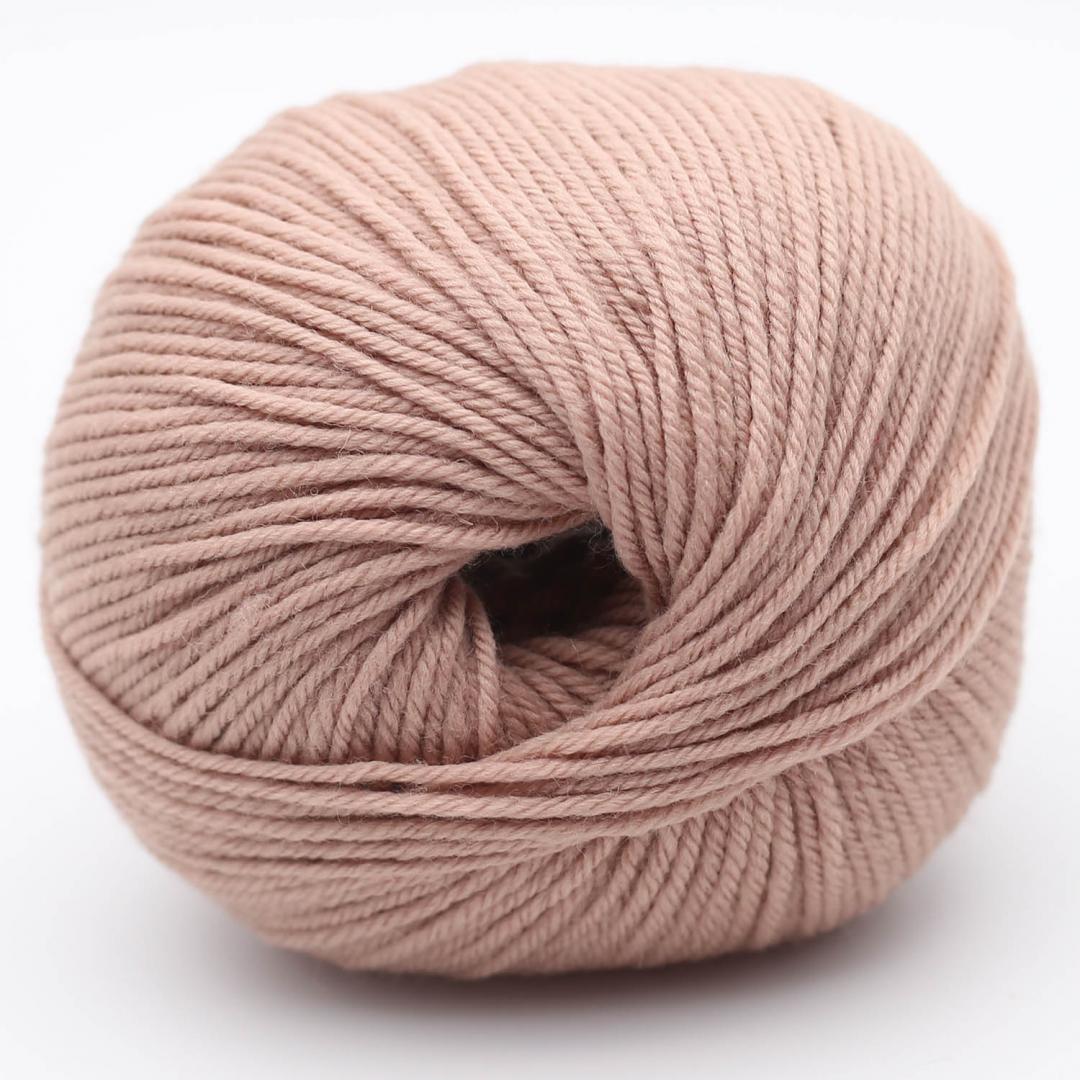 Příze The Merry Merino 140 GOTS vlna Kremke Soul Wool 50 g odstín: Taupe