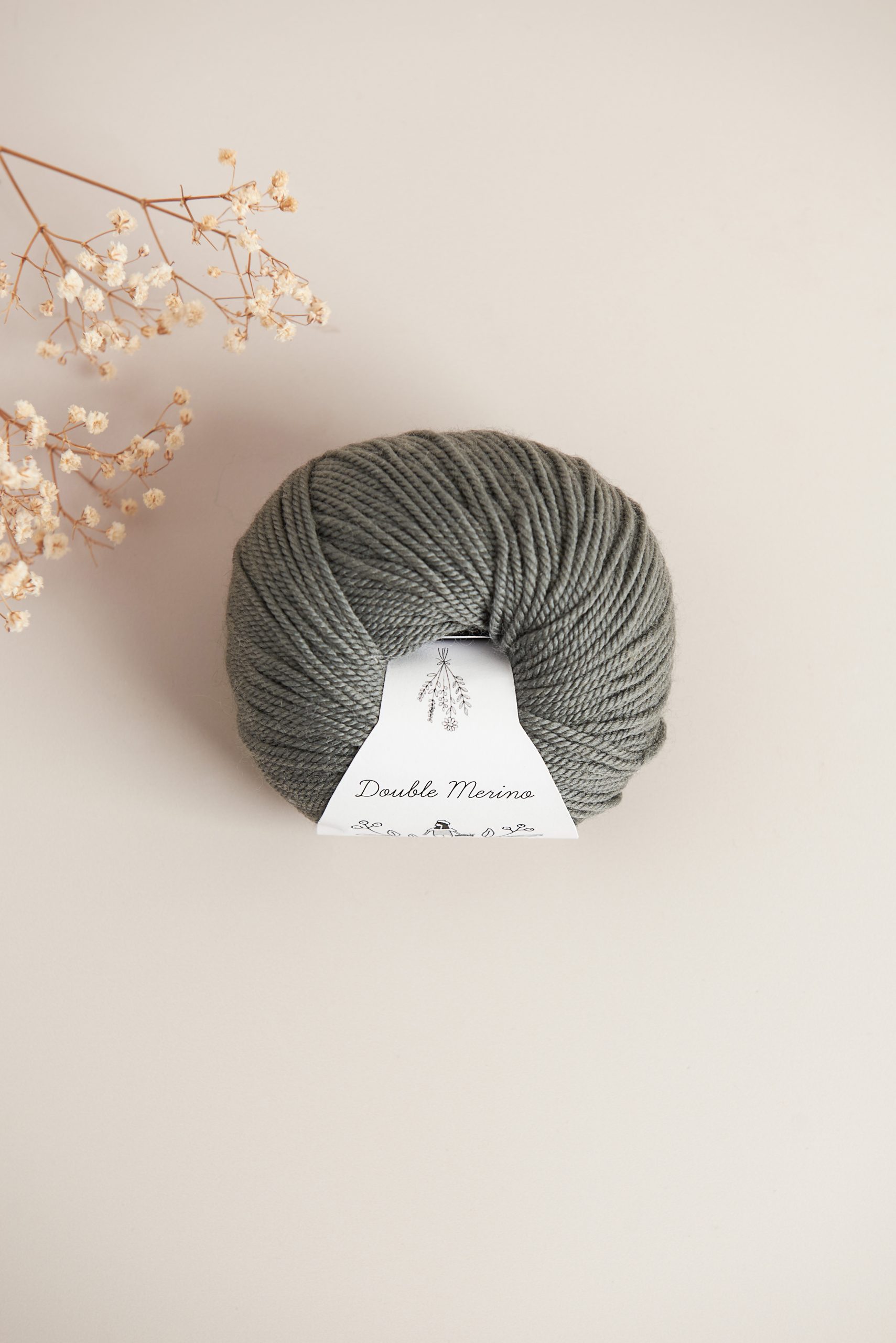 Příze Along avec Anna Double Merino Giboulée 50 g