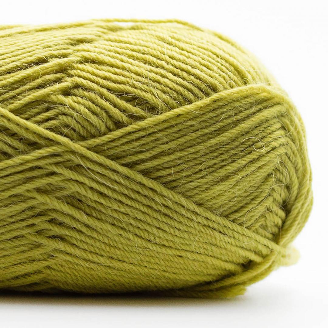 Příze ponožková Edelweiss Alpaca 4ply Kremke Soul Wool 25 g odstín: 27 lime