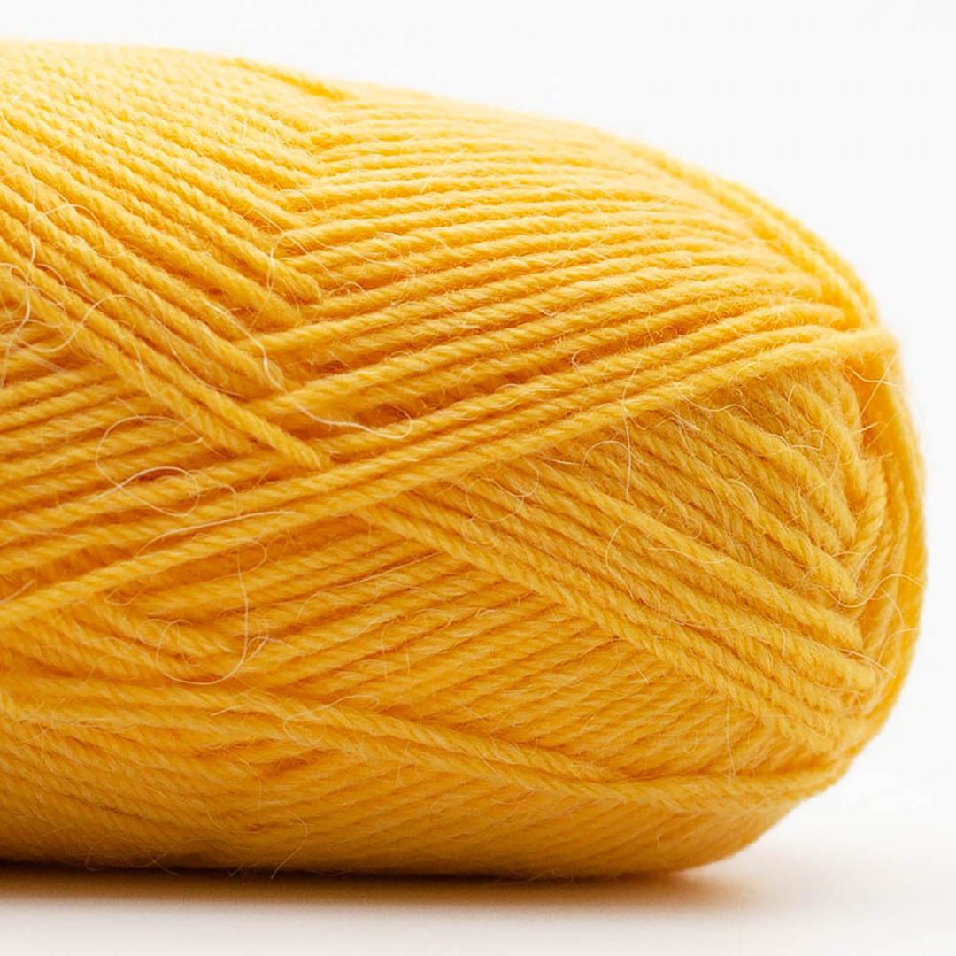 Příze ponožková Edelweiss Alpaca 4ply Kremke Soul Wool 25 g odstín: 16 yellow