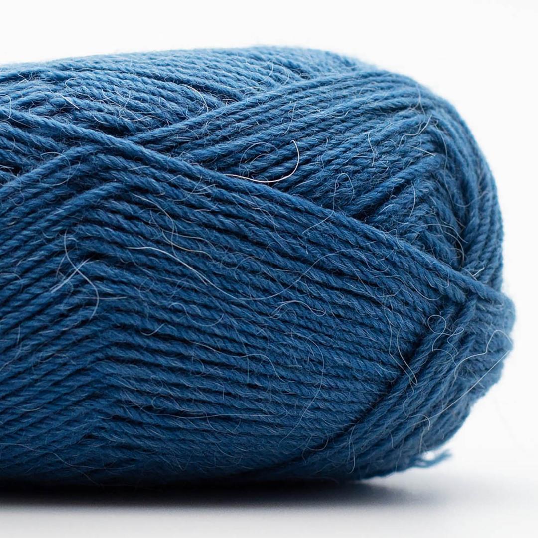 Příze ponožková Edelweiss Alpaca 4ply Kremke Soul Wool 25 g odstín: 39 blue grey