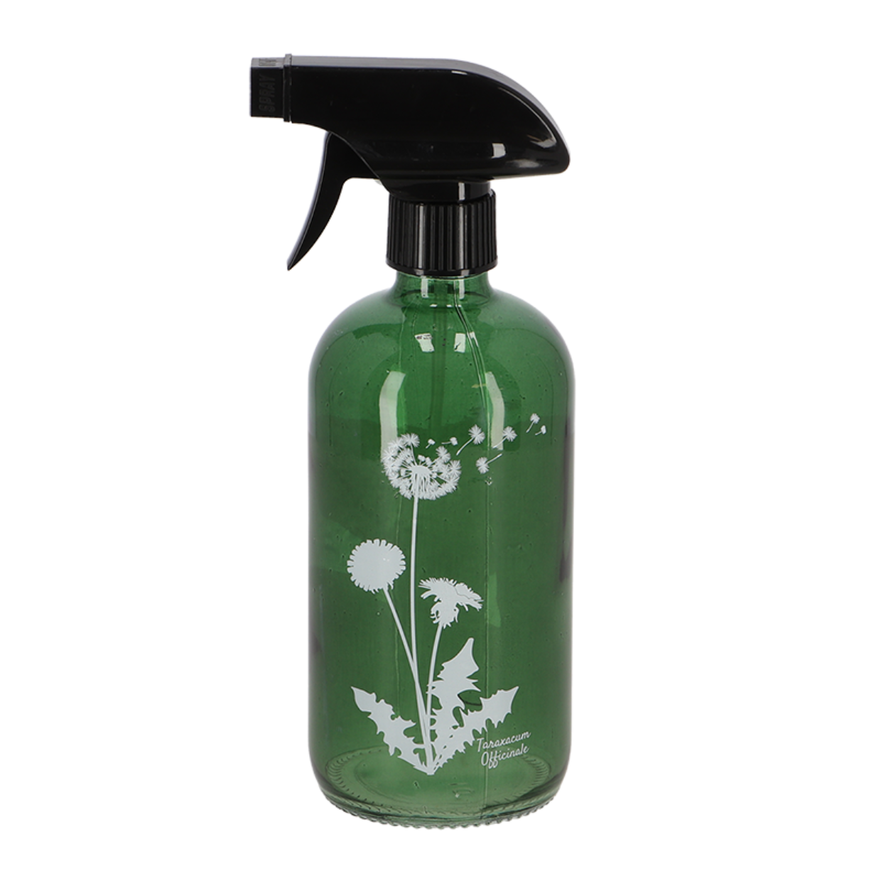Rozprašovač na květiny zelený Herbal 500 ml Esschert Design motiv: Taraxacum Officinale/Pampeliška