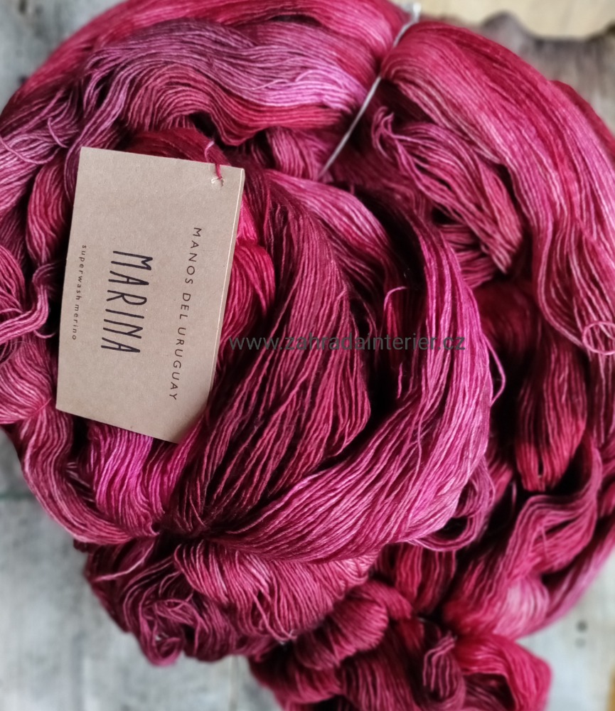 Příze Manos del Uruguay merino Marina Sangre 100 g