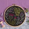 black highland heathers embroidery kit 1