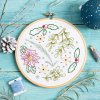 winter walk embroidery kit 1