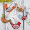 Corinne Lapierre Folk Birds Felt Craft Kit Light