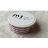 mt washi páska stripe border grape