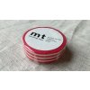 mt washi páska stripe border framboise