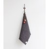 Dark Grey Waffle Towel by Linen Tales 1