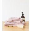 Powder Waffle Towel by Linen Tales