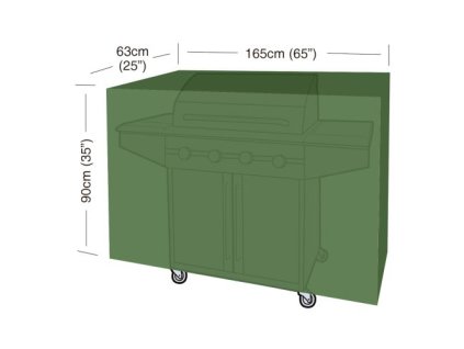 plachta krycí na gril CLASSIC " XL" 165 x 63 x 90 cm, PE 90g/m2
