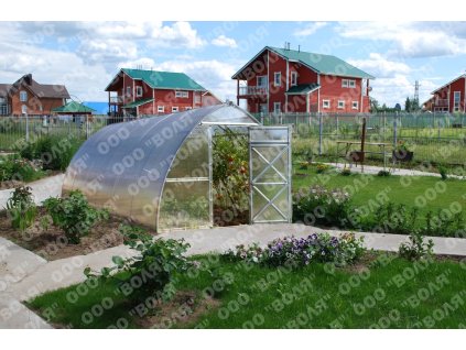 Zahradní skleník Volya LLC STRELKA 8 x 3 m, 4 mm