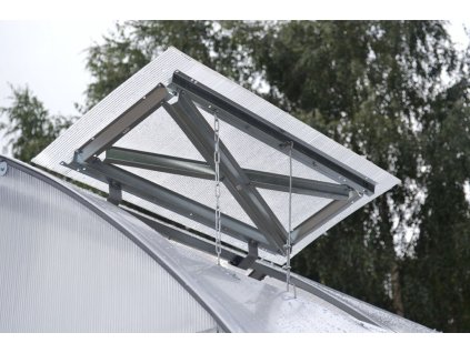 Přídavné větrací okno pro polykarbnátový skleník STRELKA