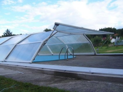 Zastřešení bazénu VISION 4,2 x 5,7 m