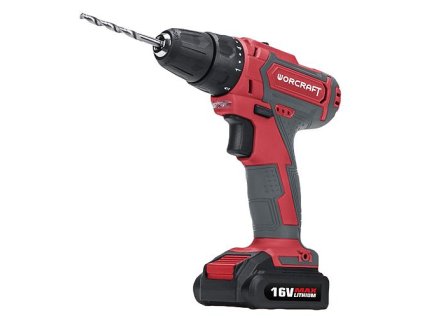 Aku šroubovák Worcraft CD-16Li, 16V, 2x Li-Ion 1.5Ah