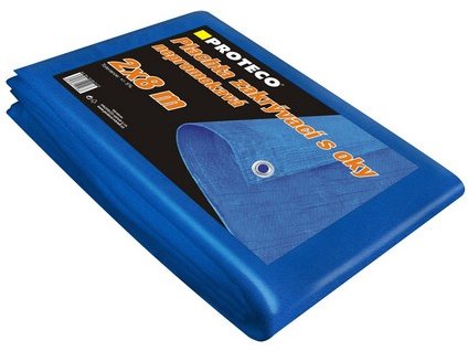 PROTECO plachta 20x20 m nepromokavá s oky 50g/m2