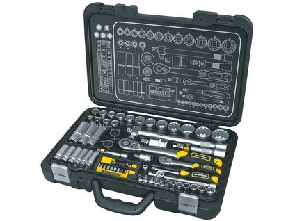 Gola sada PROTECO SPLINE 1/2",1/4" 60dílů (43.SN-1214-A21)
