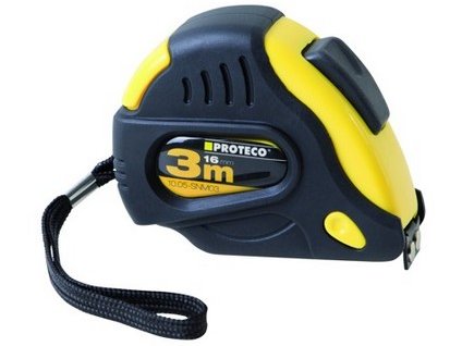 PROTECO metr svinovací 5 m/19 mm s magnetem, nylonový povlak CE-MID