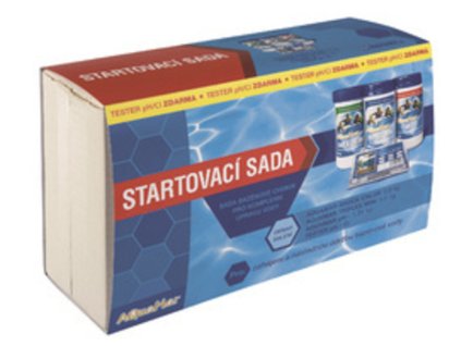 AQuaMar START set chemický (Shock, Triplex Mini, pH-, tester)