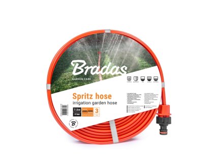 Hadice rozstřikovací plochá SPRITZ 1/2" 7,5m + spojky