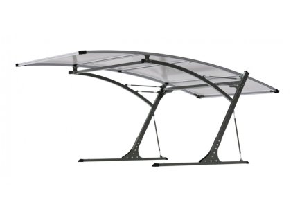 Přístřešek pro automobil G21 Carport black/grey 5,8 x 3,1 m