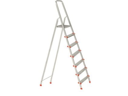 Hliníkové schůdky 7, 1450mm, nosnost 120kg ČRV 2917