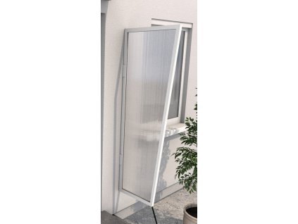 Vchodová stříška Guttavordach B2 PC (boční stěna) 175 x 60 cm bílá / bronz