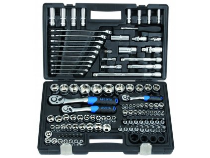 Gola sada s klíči 1/4", 3/8" a 1/2", 120 ks - LIALK8006F | Licota