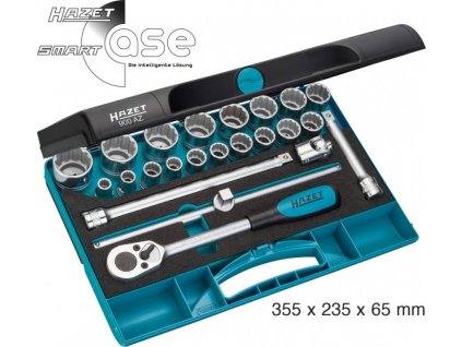 Gola sada 1/2", 23 ks - 900AZ | Hazet