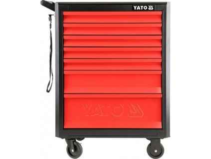 Pojízdná montážní skříň YATO 7 zásuvek