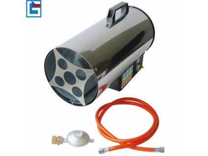 Horkovzdušné plynové topidlo 17kW GGH 17 INOX GÜDE - GU85006 | Güde