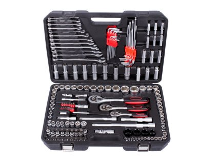Gola sada 1/4", 3/8" a 1/2" v kufru, 155 ks - AH915501 | ZealoT Tools