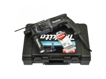 Kombinované černé kladivo 780W 2,4J Makita s příslušenstvím - HR2470BX40 | Makita