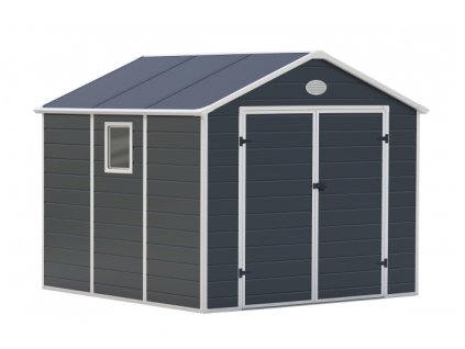 Zahradní domek G21 PAH 670 - 241 x 278 cm, šedý