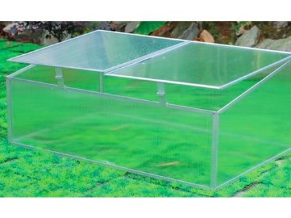 Pařeniště z polykarbonátu dvoukřídlé Greenhouse G50042