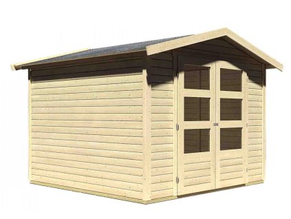 Zahradní domek KARIBU AMBERG 4 (82973) natur