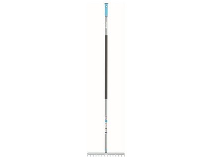 Hrábě CELLFAST 37 cm kov., ERGO, násada 150 cm