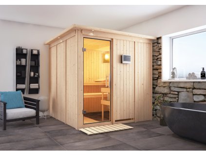 Finská sauna KARIBU RODIN