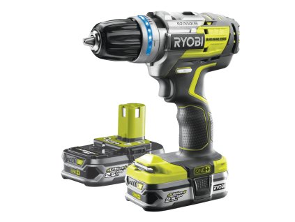 Vrtačka/šroubovák RYOBI R18PDBL-225S 18V + akumulátor + nabíječka