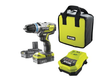 Šroubovák s příklepem RYOBI R18PDBL-220S 18V + akumulátor + nabíječka
