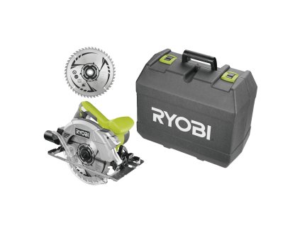 Okružní pila s laserem RYOBI RCS1600-K2B + pouzdro + kotouč