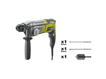 Pneumatické vrtací kladivo RYOBI RSDS680-KA2, 680 W