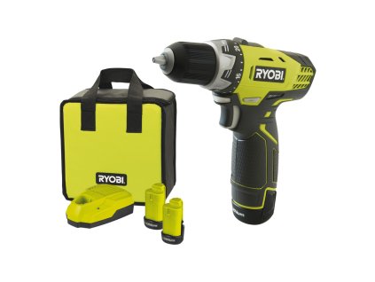 AKU vrtačka/šroubovák RYOBI RCD12012L + 2x akumulátor + nabíječka